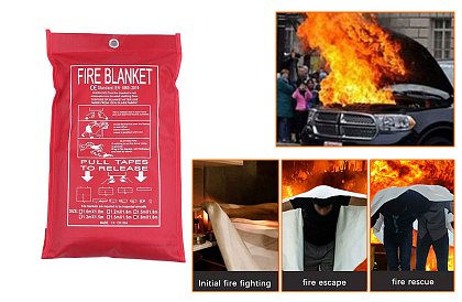 Protipožiarna deka - Fire blanket