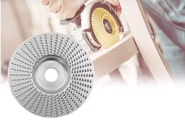 Rotačná plochá rašpľa uhlových brúsiek– 125 x 16 mm