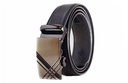 Pánske opasky Carro - kožený opasok s automatickým zapínaním