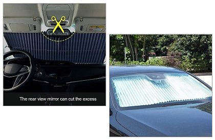 Clona do auta proti slnku - Car windshield sunshade