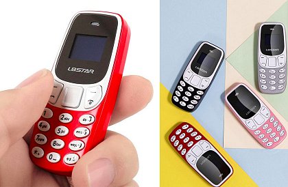 Miniatúrny mobilní telefón L8STAR - Najmenší na svete