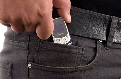Miniatúrny mobilní telefón L8STAR - Najmenší na svete
