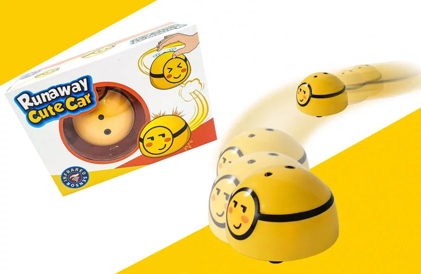 Interaktívny jazdiaci hračka - Cute Car