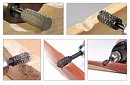 Súprava rotačných pilníkov na opracovanie dreva