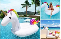 Nafukovacie ležadlo –  obrí Jednorožec, 2,8 metre