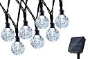 Dekoratívna vonkajšia solárna reťaz so 40 LED – Lights Balls