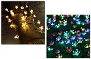 Dekoratívna vonkajšia solárna reťaz so 40 LED – Lights Flowers