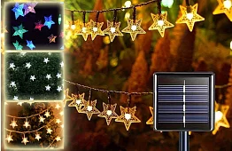 Dekoratívna vonkajšia solárna reťaz so 40 LED – Lights Star