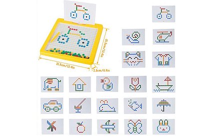 Magnetická kresliaca tabuľka - Magnetic Beads Table