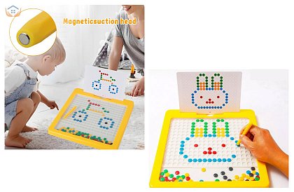 Magnetická kresliaca tabuľka - Magnetic Beads Table