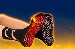 Samonahrievacie ponožky s turmalínom