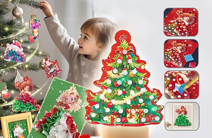 Kreatívna súprava na tvorbu vianočných ozdôb – Christmas Toys