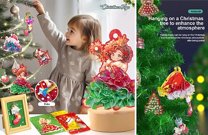 Kreatívna súprava na tvorbu vianočných ozdôb – Christmas Toys