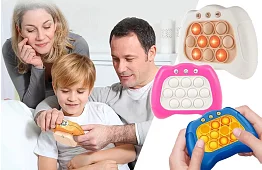 Rýchlostná herná konzola POP IT - QUICK Push X2