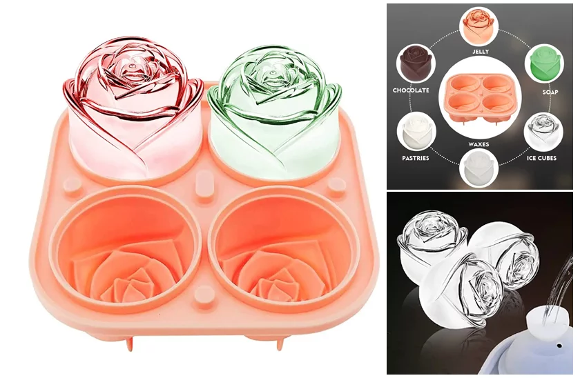 Forma na ľad- Ruža