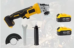 AKU uhlová brúska T-66 – 2 batérie a kufor s príslušenstvom