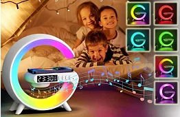 LED Bluetooth reproduktor s bezdrôtovou nabíjačkou - POWERTON G-LIGHT G11