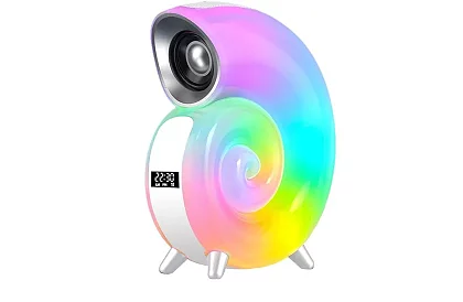 Bluetooth reproduktor s hodinami a LED lampou – Ulita – KP-556