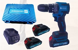 AKU vŕtačka + 2 batérie – EUROSONIC – T 68