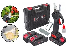 AKU Záhradné nožnice – ADM - 2 batérie