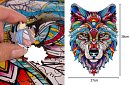 Drevené puzzle vlk - 170 dielikov - 38 x 27 cm