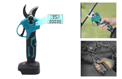 AKU záhradné nožnice HAYAMI HA 1040 + 2 batérie