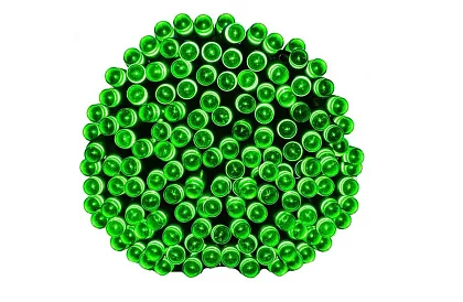 Vianočné osvetlenie 100 LED - Reťaze v 10 farbách s dĺžkou 10 metrov.