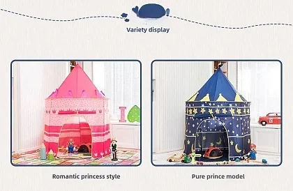 Detský stan – Hrad pre princa či princeznú