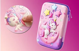 Školský peračník – puzdro Jednorožec s 3D grafikou