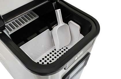 Výrobník ľadu 12 kg/deň – 3 veľkosti kociek, časovač