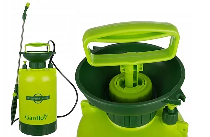 Ručný tlakový postrekovač GARDLOV 5 litrov – kompaktná sila pre vašu záhradu