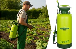 Ručný tlakový postrekovač GARDLOV 8 litrov – maximálny dosah a pohodlie