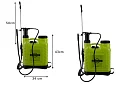 Ručný chrbtový postrekovač GARDLOV 16 litrov