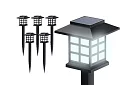 Solárne záhradné lampy – Lucerny - 6 kusov v sade