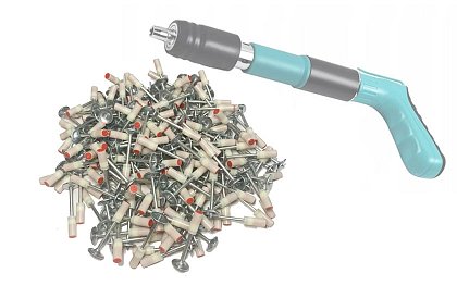 Náhradné nastreľovacie klince pre NailFixer – 25 mm – 200 ks