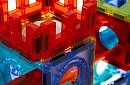 Vzdelávacia magnetická 3D stavebnica – 110 dielov
