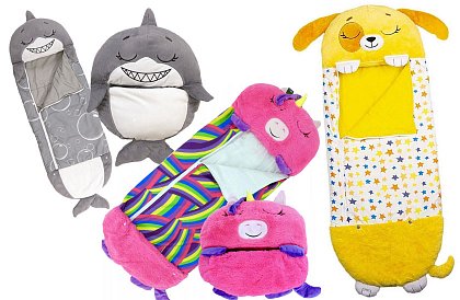 Spací vak pre deti 3v1 v dizajne zvieratiek