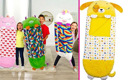 Spací vak pre deti 3v1 v dizajne zvieratiek