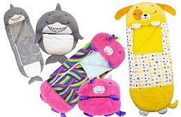 Spací vak pre deti 3v1 v dizajne zvieratiek