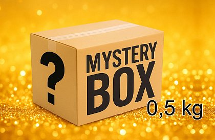 Mystery box – 0,5 kg – zážitok, ktorý začne ešte pred rozbalením