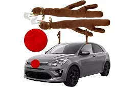 Sobie parohy a nos – dekorácie pre váš voz