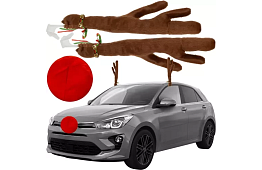 Sobie parohy a nos – dekorácie pre váš voz