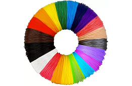 PLA filamenty – sada 20 ks x 20 m – mix farieb