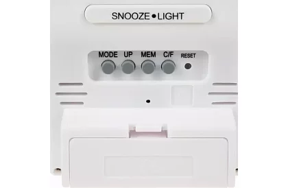 Digitálne hodiny s teplomerom a vlhkomerom