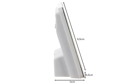 Digitálne hodiny s teplomerom a vlhkomerom