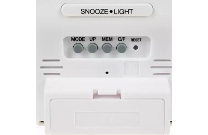 Digitálne hodiny s teplomerom a vlhkomerom