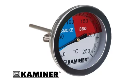 Teplomer na grilovanie a údenie
