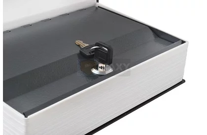 Trezor v tvare knihy - trezor ukrytý v knihe