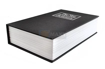 Trezor v tvare knihy - trezor ukrytý v knihe