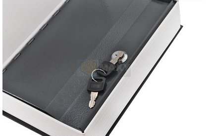 Trezor v tvare knihy - trezor ukrytý v knihe